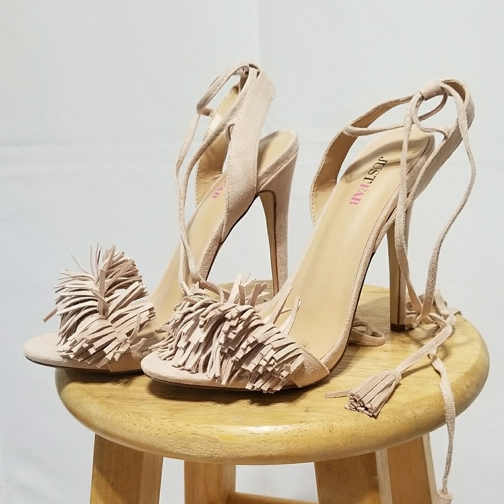 Sandal heels, pink